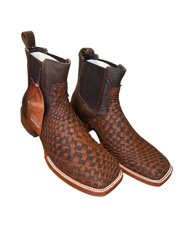 Botin Petatillo Ontario Cafe para caballero