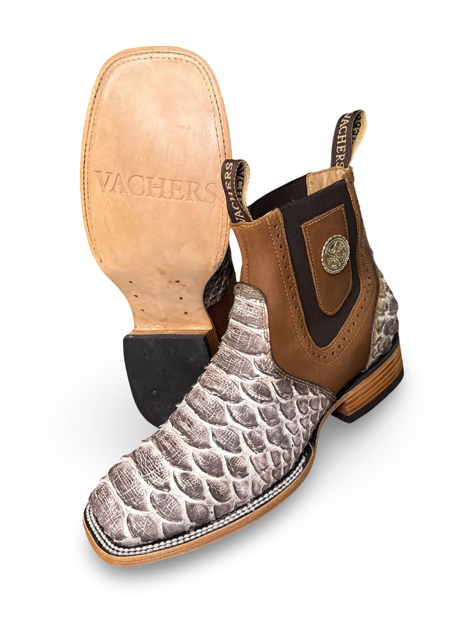 botin vaquero botin fiesta Botin Vaquero Print Ostion Piton Para Caballero