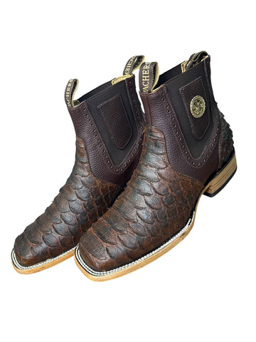 Botin Print Piton Escama Jumbo Para Caballero