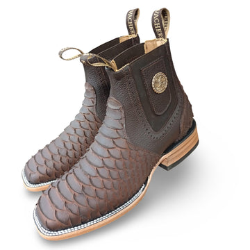 Botin Print Piton Escama Jumbo Para Caballero